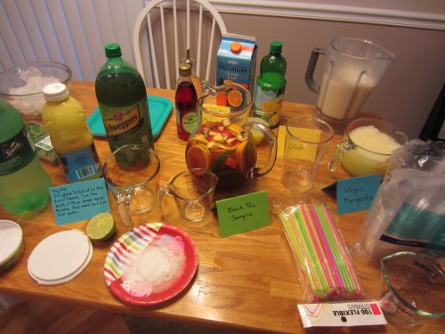 Bachelorette Mocktail Bar