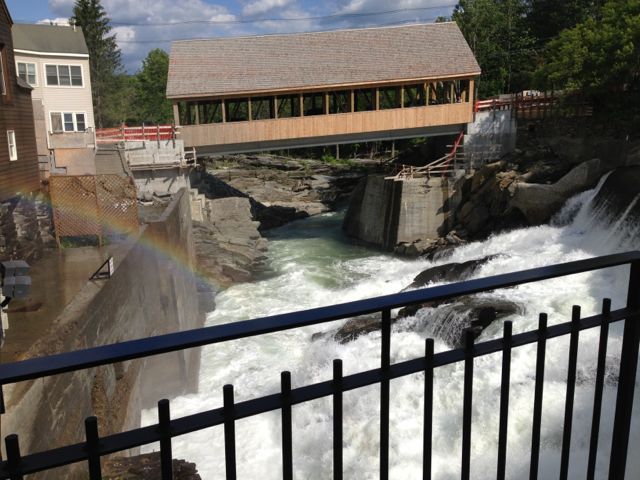 Quechee waterfall, Simon Pearce