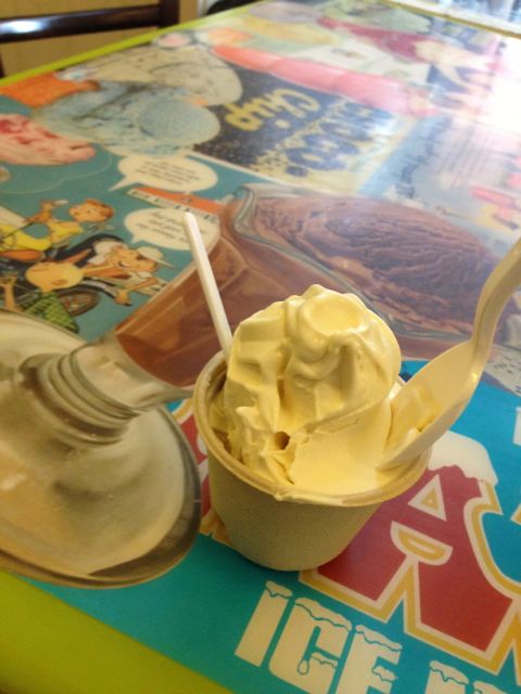 Breakfast trash at Ample Hills Creamery