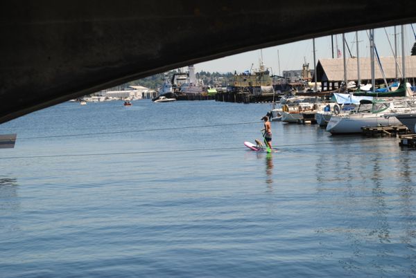 Stand-up paddle boarding