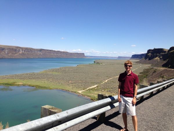 Harrison at Coulee Dam