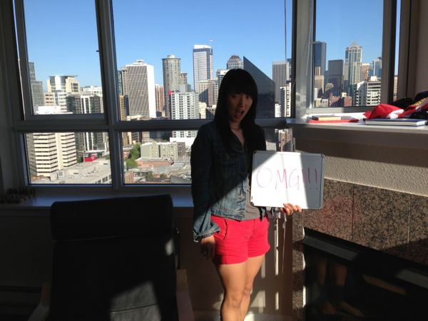 view from Andrew's apartment