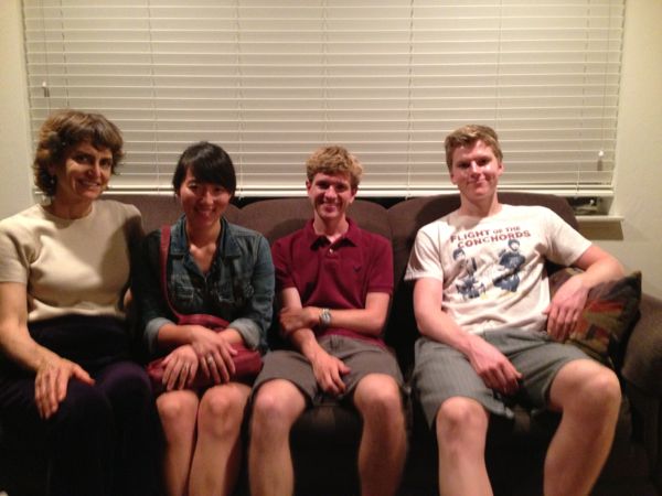 with Ken, Karla, and Sam 