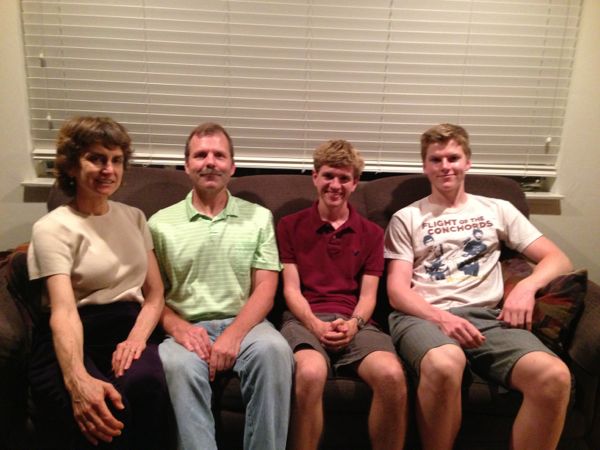 with Ken, Karla, and Sam 