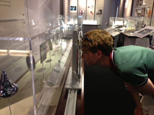 Harrison at computer history museum