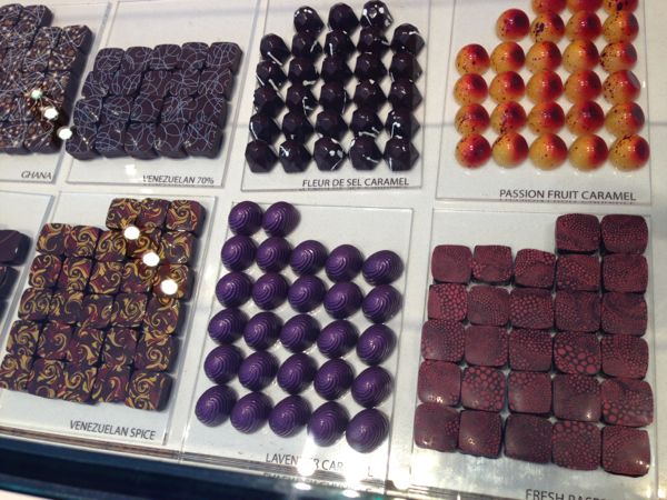 Chocolates at Christopher Elbow