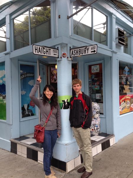 at Haight-Ashbury