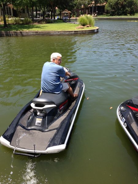 Richard on jetski