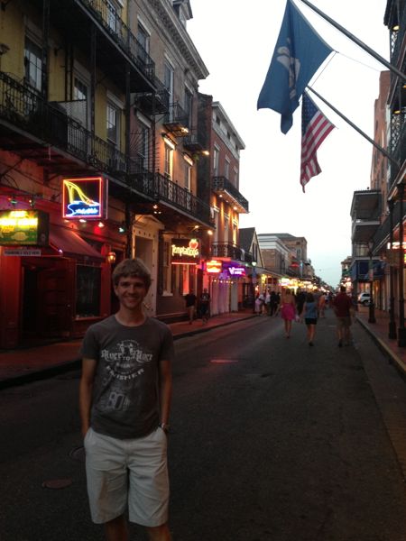 Harrison on Bourbon Street