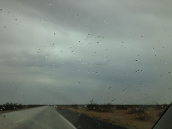 Rain in SW Arizona